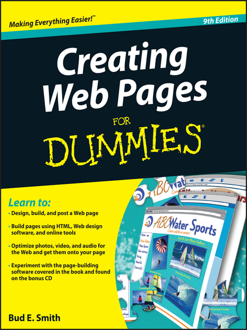Title details for Creating Web Pages For Dummies® by Bud E. Smith - Available